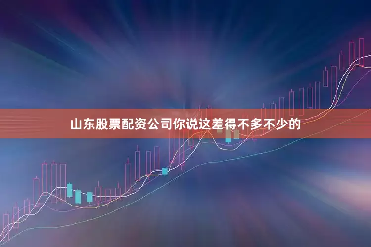 山东股票配资公司你说这差得不多不少的